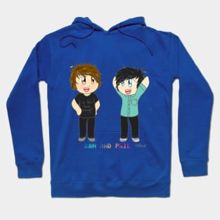 Chibi Dan and Phil Hoodie